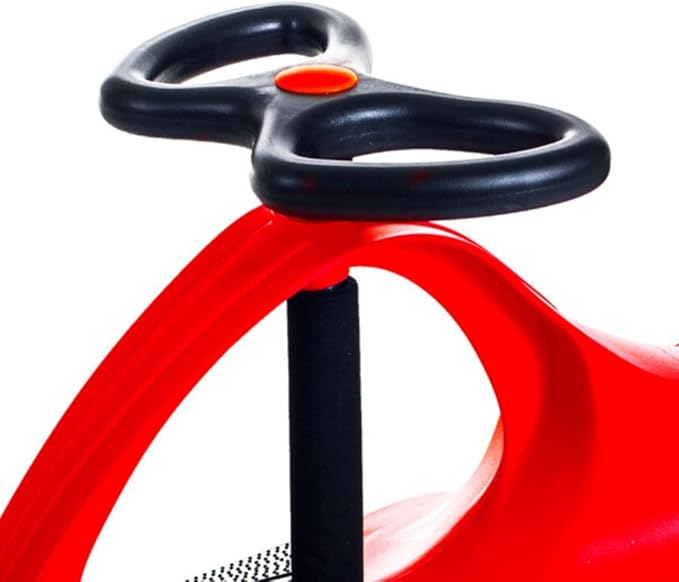 Wiggle Car - Ride on Toy for Ages 3 and Up - Toddler Ride on Toys with no Batteries, Gears, or Pedals Just Twist, Wiggle, and Go by Lil’ Rider (Red)