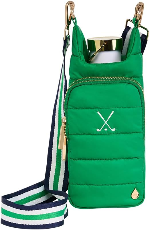 WanderFull® Original HydroBag® Collection, Water Bottle Holder w/Strap & Phone Pocket, Hands-Free Crossbody Water Bottle Bag