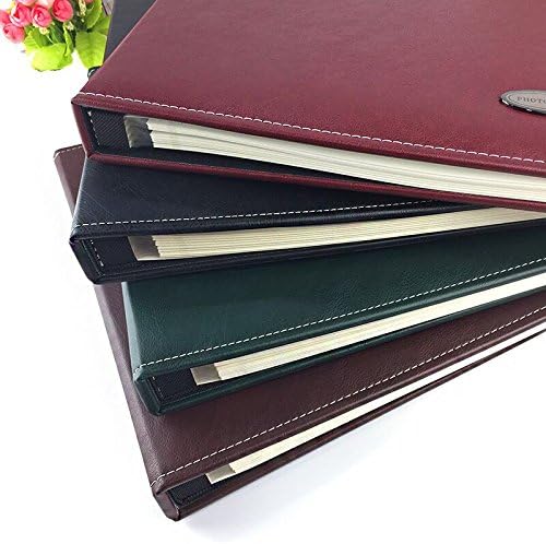 Self-Adhesive Photo Album, Dust-free, glue free and waterproof Scrapbook Album, Family album, Leather Cover, Hand Made DIY Albums Holds 3x5, 4x6, 5x7, 6x8,8x10 photos