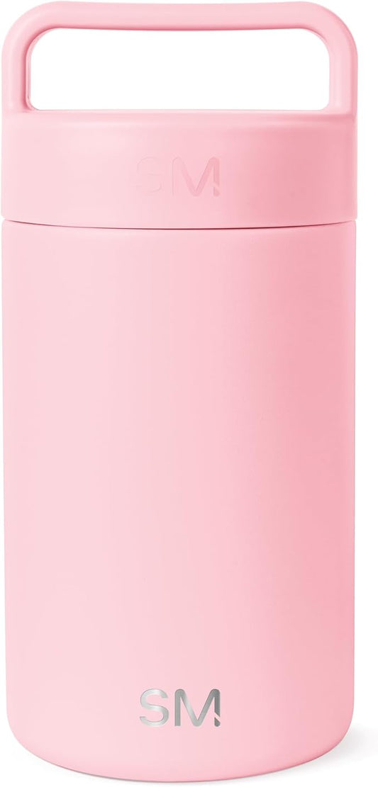 Simple Modern Food Jar for Hot Food | Reusable Stainless Steel Vacuum Insulated Leak Proof Lunch Storage for Smoothie Bowl, Soup, Oatmeal | Provision Collection | 16oz | Blush
