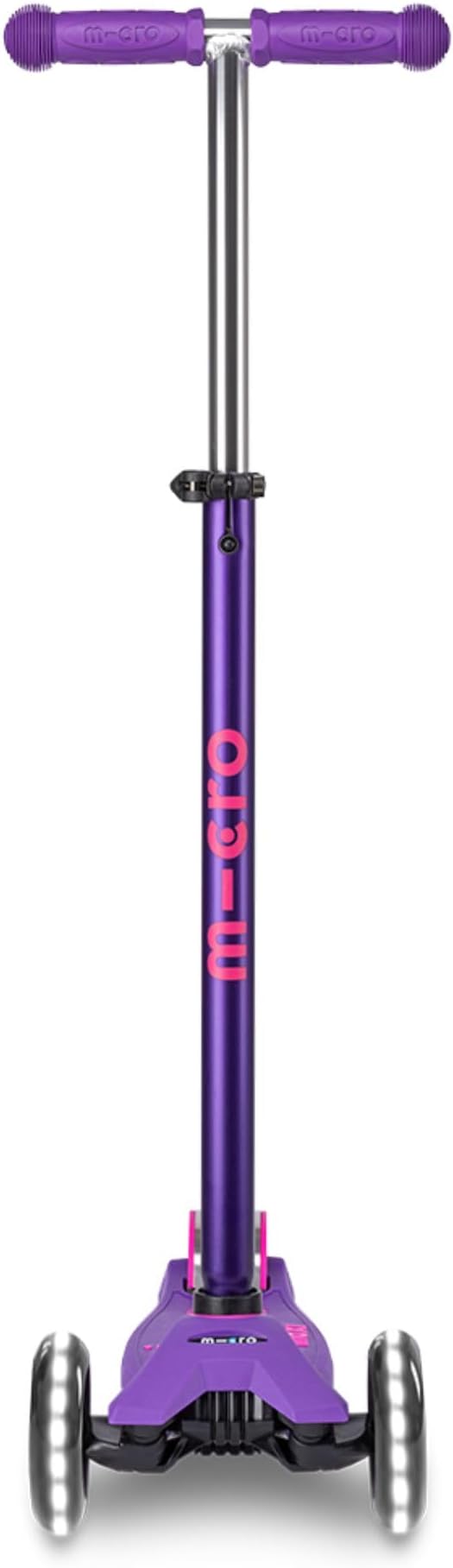 Micro Kickboard - Maxi Deluxe LED - Three Wheeled, Lean-to-Steer Swiss-Designed Micro Scooter for Kids with Motion-Activated Light-Up Wheels for Ages 5-12 …