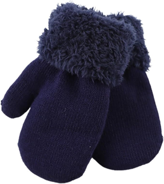 PESAAT Baby Girl Mittens Fleece Toddler Boy Mittens Warm Kids Winter Gloves Unisex Cold Weather Baby Gloves