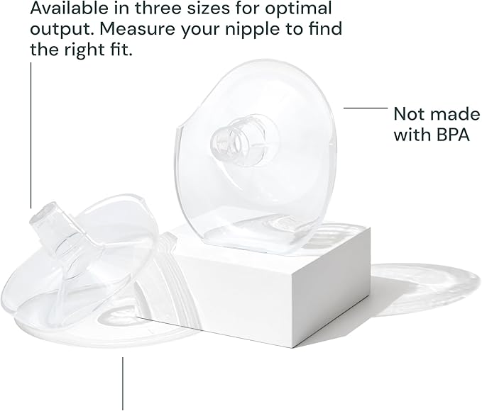 Willow Go - Hands Free Breast Pump - Wearable Breastfeeding Pump - Portable, Electric, Cordless, & 9 Levels of Hospital Grade Suction Strength - Postpartum Essentials - 21mm Flanges - 2pk
