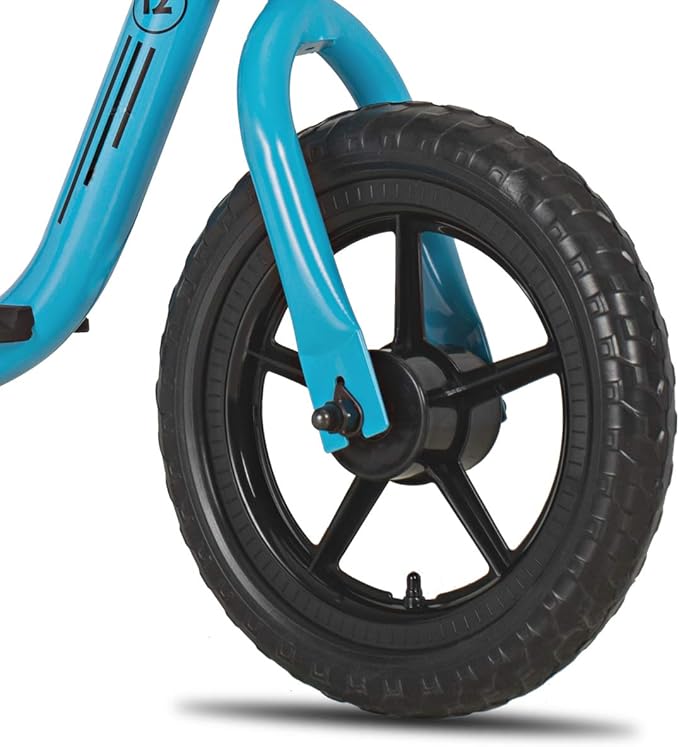 JOYSTAR 10"/12" Toddler Balance Bike for Girls & Boys, Ages 18 Months to 5 Years, Kids Push Bike with Footrest & Adjustable Seat Height, First Birthday Gifts for 2-5 Boys Girls