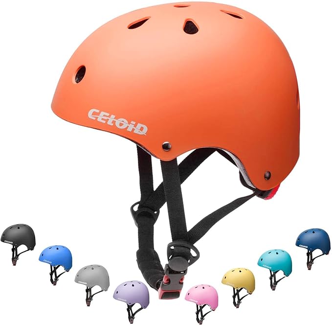 Kids Bike Helmet,Toddler Skateboard Helmets for Ages 2-3-5-8-14 Years Boys Girls，Adjustable Multi-Sport Bicycle Skateboarding Football Roller Skating Scooter Rollerblade Balance Bike Helmet