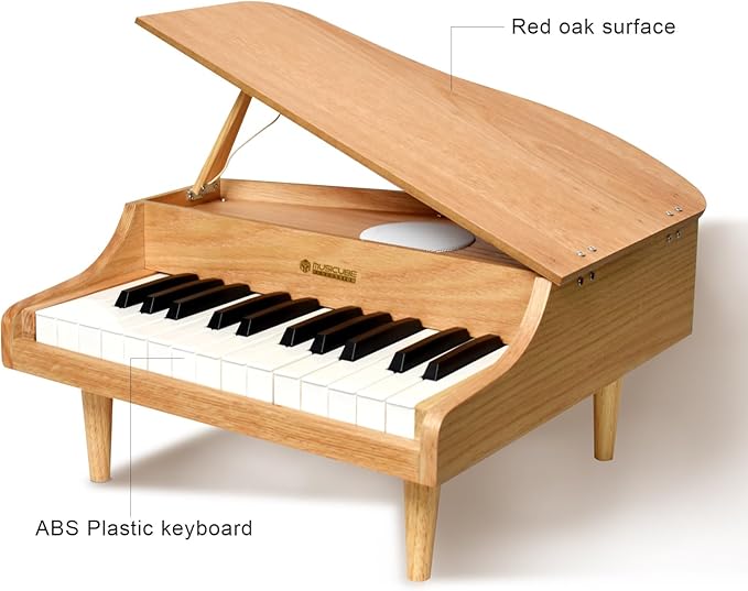 MUSICUBE 25 Keys Grand Digital Piano for Baby Toddler Kid Toy Mini Piano for Baby Educational Musical Toys Gift for Boys Girls Ages 3+