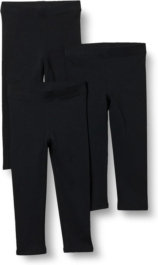 Amazon Essentials Girls and Toddlers' Leggings, Multipacks