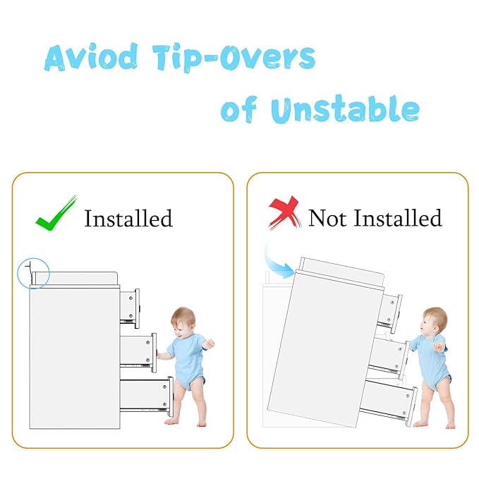 6 Drawer Baby Dresser, Nursery Dresser with Changing Topper, Long Cabinet for Infant Cloth Organize, Changing Station for Nursery and Kids Bedroom Storage, White (45.3" W x 18.9" D x 30.1" H)