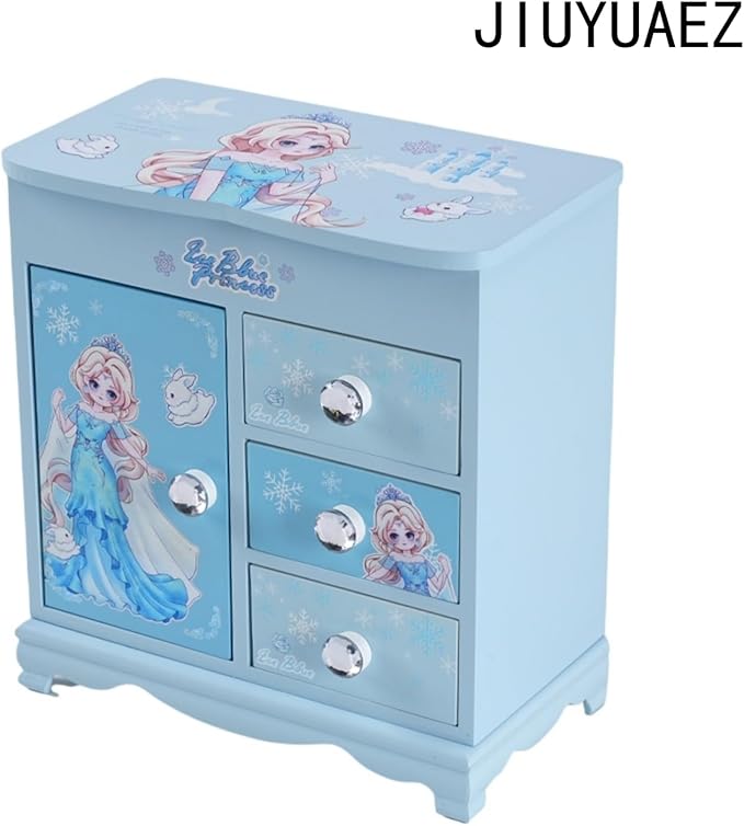 Music Jewelry Box for girls Pink Princess Castle girls jewelry box Little girl birthday christmas Gift kids jewelry box Organizer