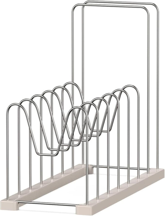 Reusable Bag Drying Rack,Silicone Bag Drying Rack,Plastic Bags Dryer Rack,Dryer Rack for Silicone Storage Bags,Draining Stand Holder for Cups,Bottles,Pan Lid&Cutting Board Organizer