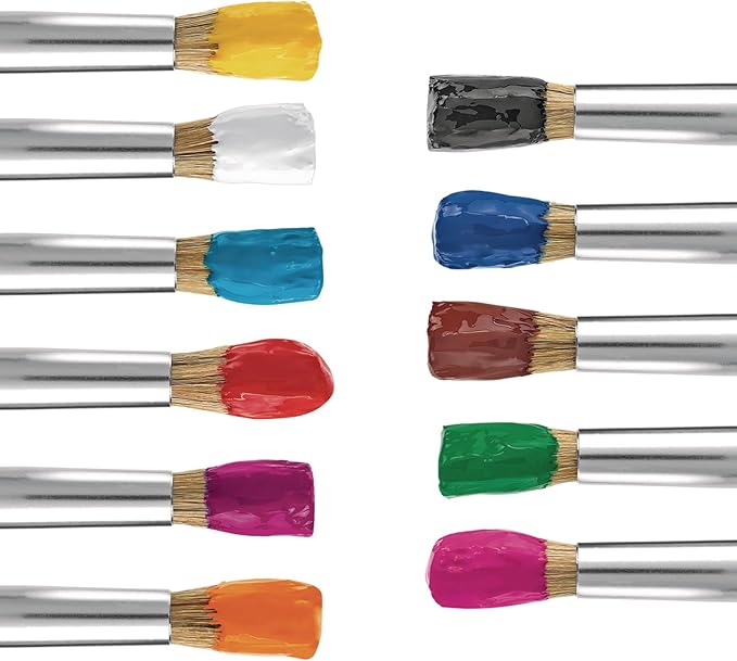 Colorations - SWT16 Simply Washable Tempera Paints, 16 fl oz, Set of 11 Colors, Non Toxic, Vibrant, Bold, Kids Paint, Craft, Hobby, Arts & Crafts, Fun, Art Supplies