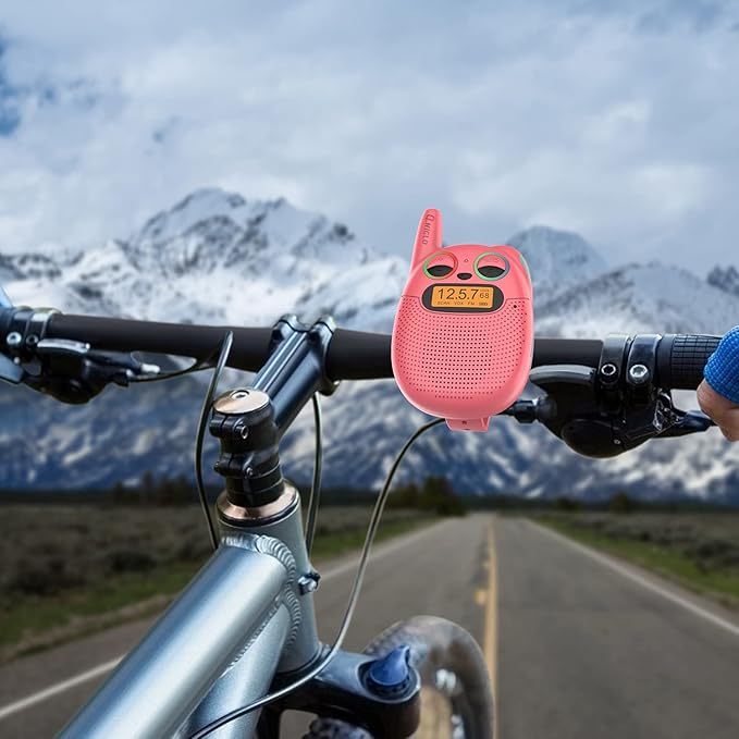 Qniglo Walkie Talkies for Kids - Rechargeable 3 Pack, Spy Toys for 4-12 Year Old Girls and Boys, Kids Walkie Talkies with FM for Outdoor Camping, Christmas and Birthday Gifts