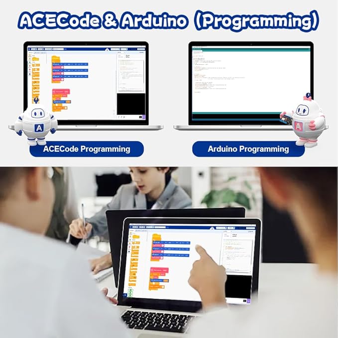 Robotics for Kids Ages 12-16，Bionic Biped Robot Kit for Arduino ESP32, STEM Science Kits, Cool Engineering Building Toys, Science Coding Kit for 12+ Boys Girls Teens and Adults Unique Gifts