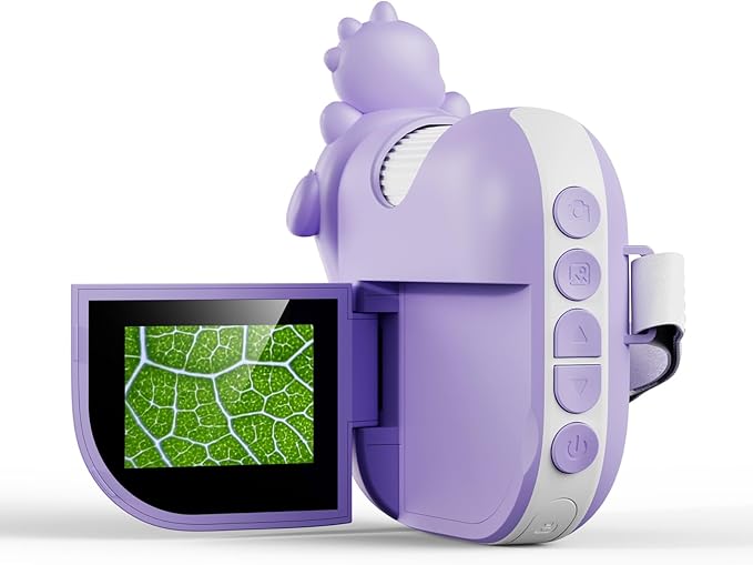 Labsters Kids Microscope - 1000X Portable, Telescope & Photo/Video, Science Kit for Kids Over 3 Years