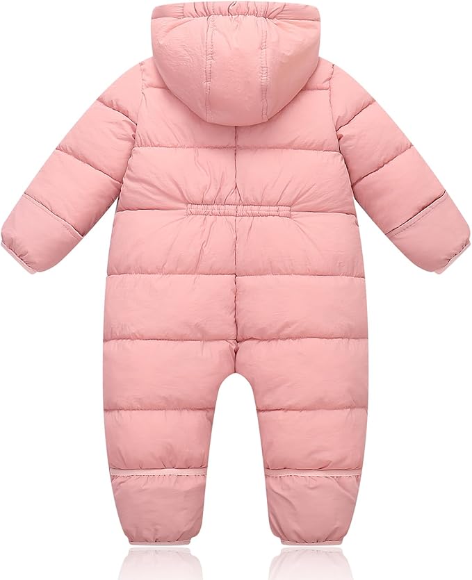 Toddler Snow Suit Baby Snowsuit Infant Boy Winter Coat Girl Puffer Clohtes 0-2T
