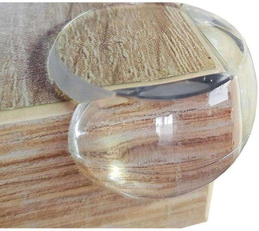 Clear Corner Protectors for Baby Safety, Transparent Furniture Edge Guards, Cushioned Protection for Tables, Soft Bumpers (12)