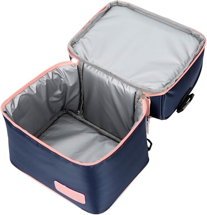 Meichoon Breast Milk Baby Bottle Cooler Bag/Waterproof Baby Milk Bag Freezer/Mommy Travel Backpack/Portable Thermal Insulated Lunch Box for Women Men Large Capacity Handbag