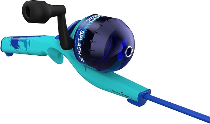 Zebco Youth 29-Inch Floating Spincast Reel and Fishing Rod Combo, Size 20 Reel, Pre-Spooled with 6-Pound Cajun Line