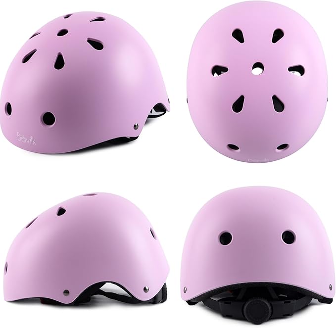 Kids Bike Helmet,Boys Girls Helmet Multi-Sport Helmet for Skateboard Roller Inline Skating Bicycle Scooter 3 Sizes