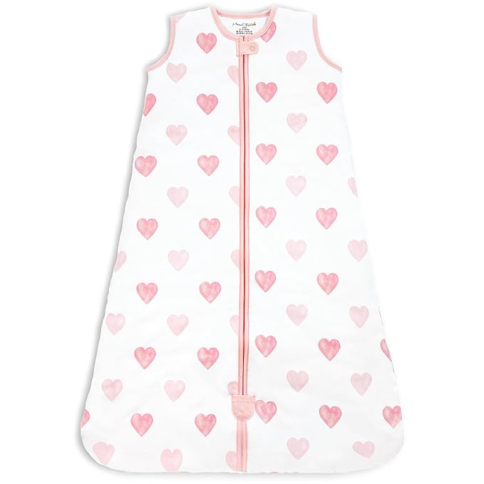 Mama Cheetah Baby Sleep Sack 2.5 TOG, Winter Baby Sleeping Bag with 2-Way Zipper, Organic Cotton Swaddle Transition Wearable Blanket for Boy Girl Infant Toddler, 12-18 Months, 1-Pack