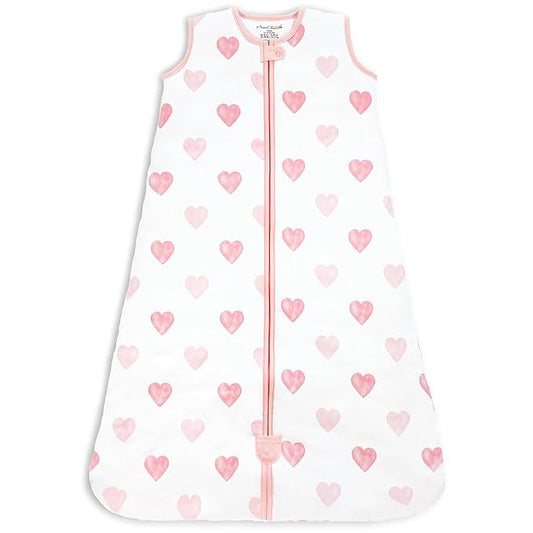 Mama Cheetah Baby Sleep Sack 2.5 TOG, Winter Baby Sleeping Bag with 2-Way Zipper, Organic Cotton Swaddle Transition Wearable Blanket for Boy Girl Infant Toddler, 18-24 Months, 1-Pack