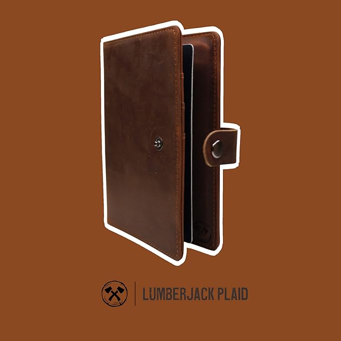 Genuine Leather AirTag and Moto Tag Passport Holder and Wallet for Men and Women RFID Blocking for Secure Traveling and Documentation Organizer(Coffee)