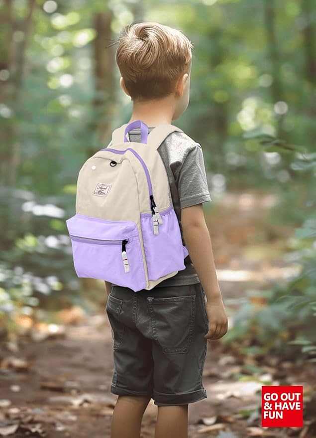 Toddler Backpack for Toddlers 1-2: Baby kids Backpack for daycare Boys Girls Not fit Folder