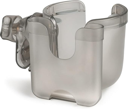 Accmor Stroller Cup Holder with Phone Holder, Bike Cup Holder, Universal Cup Holder for Uppababy Nuna Doona Strollers, 2-in-1 Cup Phone Holder for Stroller, Bike, Wheelchair, Walker, Scooter