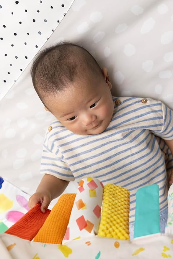 LOVEVERY | The Sensory Strands | The Perfect Play Gym Add On, Sensory Montessori, Infant Learning Sensory Baby Toys for Newborn, Ages 0-12 months