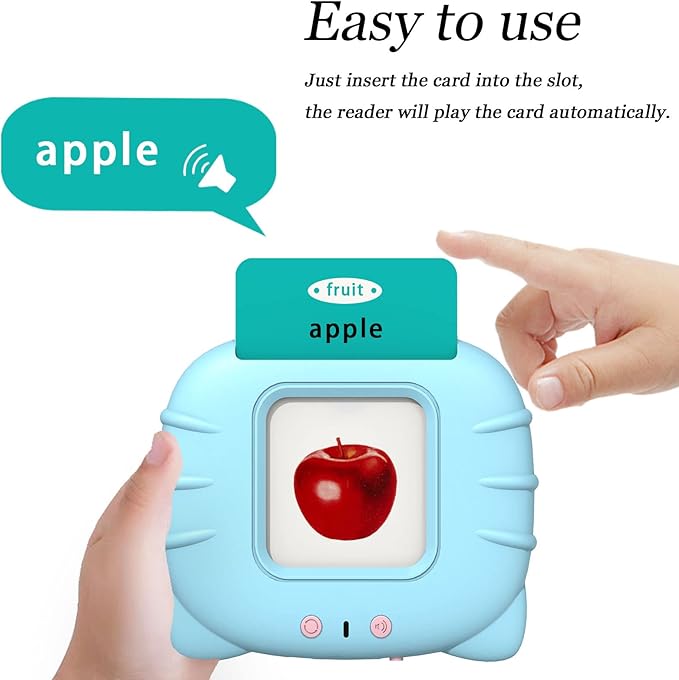 Toddler Learning Toys for 2 3 4 5 Year Old Boys and Girls, Autism Sensory Toys for Autistic Children, Speech Therapy Toys, 112 Cards - 224 Sight Words Talking Flash Cards