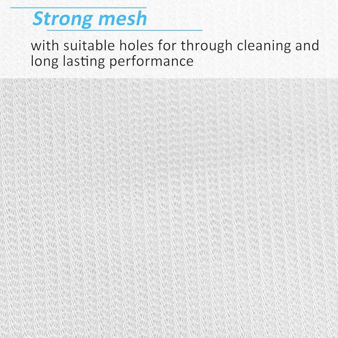 Gogooda Set of 2 Extra Large Mesh Laundry Bags Washing Bags for Blouse, Jacket,Pants, Sheets, 20×24inch