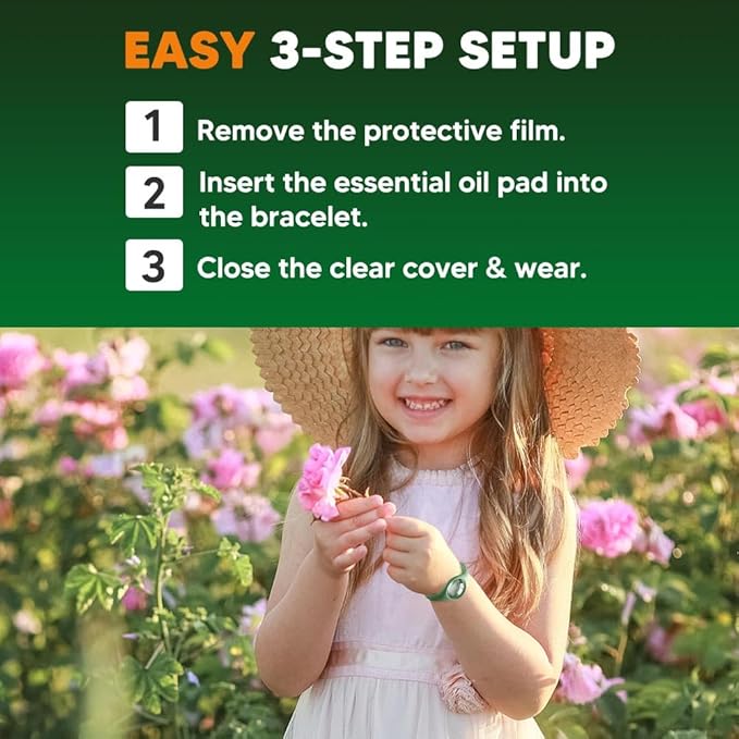 Mosquito Repellent, Plant-Powered Mosquito Repellent, Safe & Effective Mosquito Repellant Outdoor, Mosquitoes Repellent for Travel Hiking Camping-2 Packs & 4 Oil Reservoirs