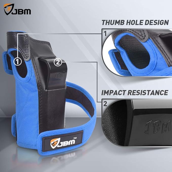 JBM Adult & Kids Knee Pads Elbow Pads and Wrist Guards for Inline Skating, Roller Skating, Skateboarding, Scootering