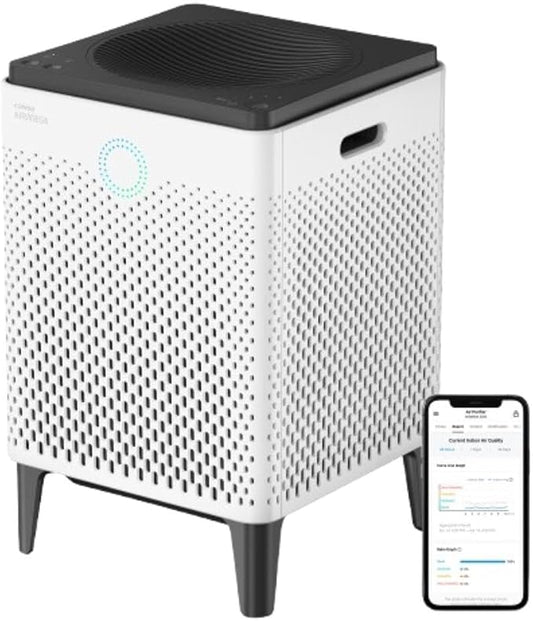 Coway Airmega 300S App-Enabled Smart Air Purifier (Covers 1,256 sq. ft.), True HEPA Air Purifier with Smart Technology, Compatible with Amazon Alexa
