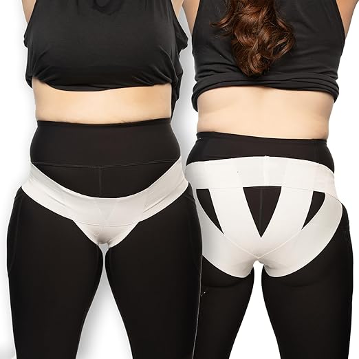 Pelvic Orthotic Support Belt - Uterus Support Girdle for Women’s Prolapsed or Dropped Bladder | Vulvar Varicosities | Postpartum Recovery | Symphysis Pubis | Dysfunction Pain - Low Waist