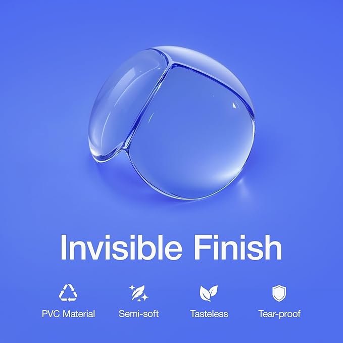 UXU Corner Protector for Baby, Protectors Guards - Furniture Corner Guard & Edge Safety Bumpers - Baby Proof & Cushion to Cover Sharp Furniture & Table Edges - Clear and Transparent - (Pack of 24)