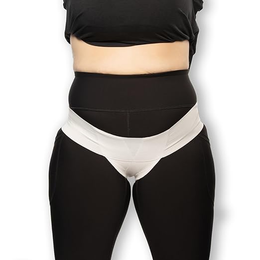 Pelvic Orthotic Support Belt - Uterus Support Girdle for Women’s Prolapsed or Dropped Bladder | Vulvar Varicosities | Postpartum Recovery | Symphysis Pubis | Dysfunction Pain - Low Waist