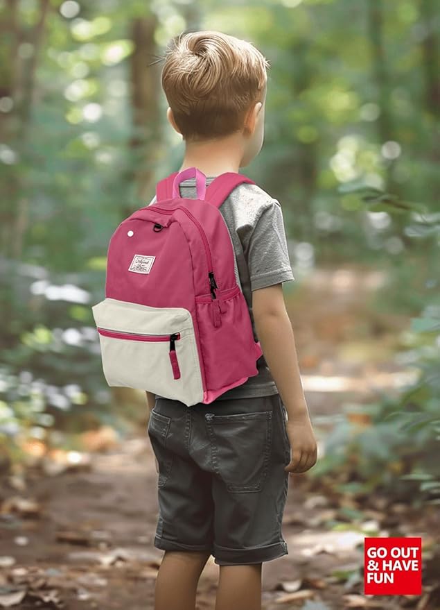 Toddler Backpack for Toddlers 1-2: Baby kids Backpack for daycare Boys Girls Not fit Folder