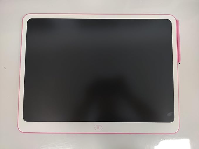 KOKODI LCD Writing Tablet, 20 Inch Colorful Toddler Doodle Board Drawing Tablet, Erasable Reusable Electronic Drawing Pads, Educational and Learning Toy for 3-6 Years Old Boy and Girls(Pink)