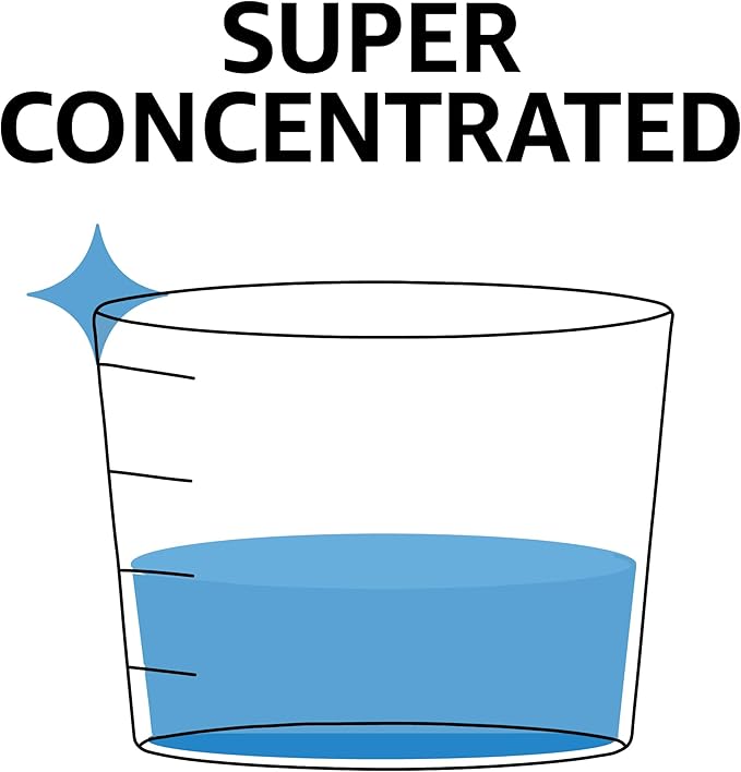 Amazon Basics Concentrated Liquid Laundry Detergent, Clean Linen, 110 loads, 82.5 Fl Oz (Previously Solimo)