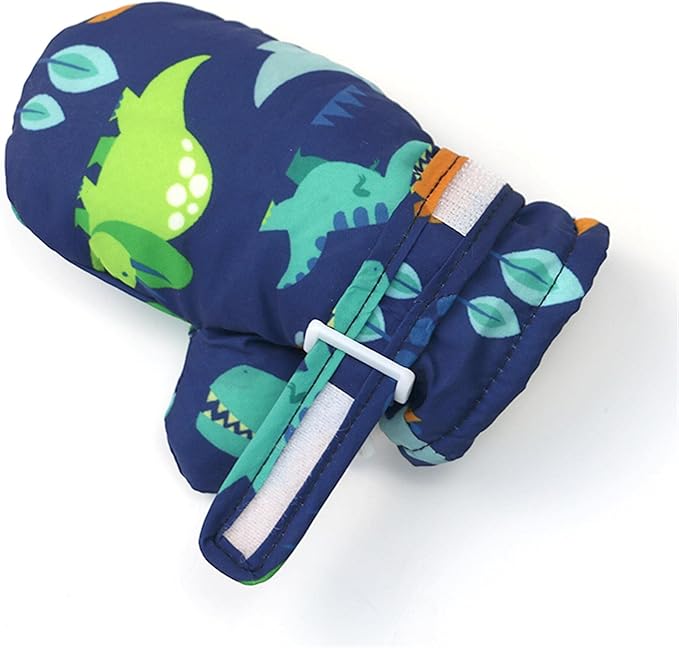 Toddler Gloves Kids Mittens Winter Warm Lined Fleece Gloves Waterproof Snow Baby Mitten for Boys Girls