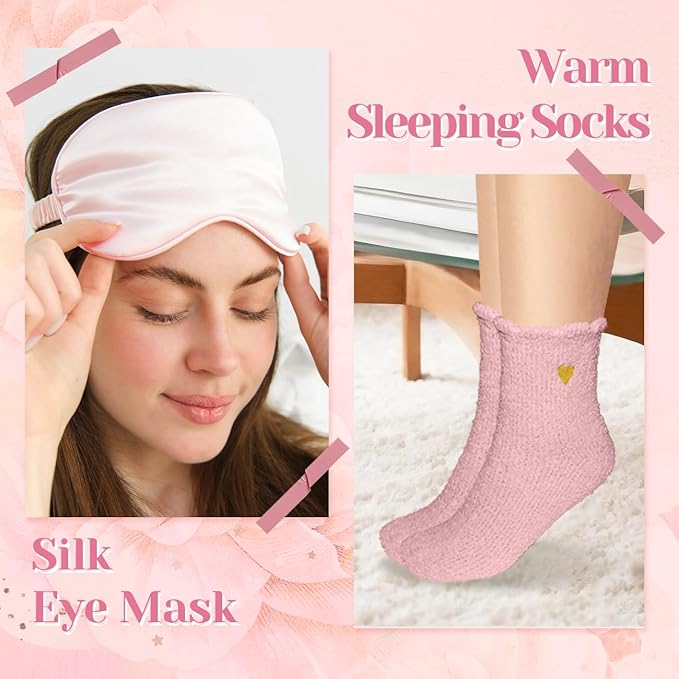 New Mom Gifts, 6 Pcs New Mom Care Package After Baby, Postpartum Gifts for Mama, Pregnancy Gift for Expecting Mother, First Time Mothers Day Gift for New Moms with 16 Oz Glass Cup, Eye Mask