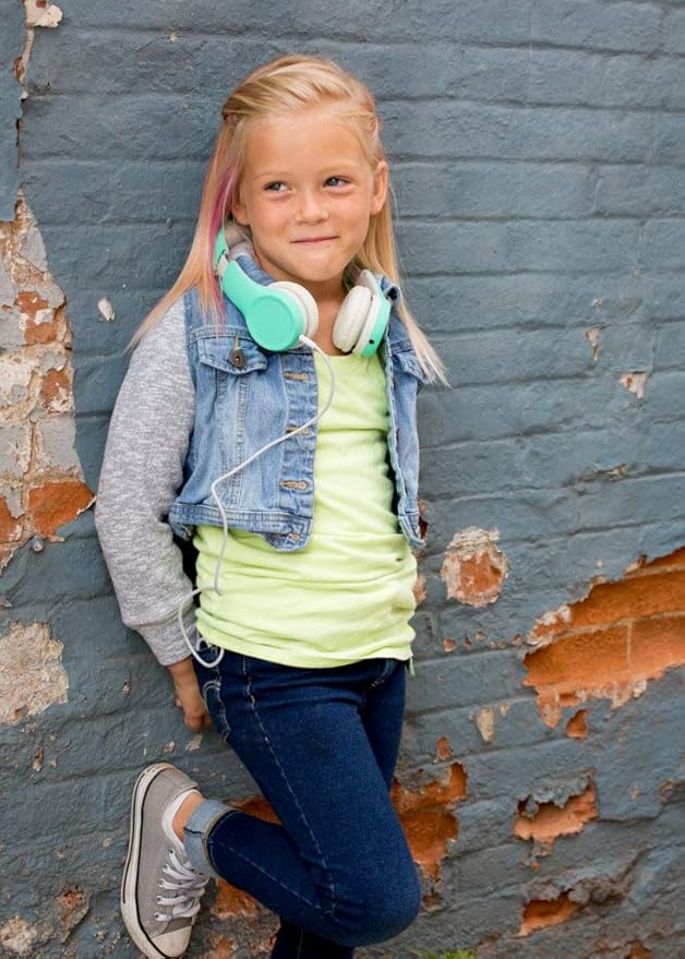 Snug Play+ Kids Headphones – Volume Limited 93dB for Safe Listening – Foldable, Durable Headphones for Toddlers, Boys & Girls – Tangle-Free Cord – Ideal for Travel, School, Tablets - Princess