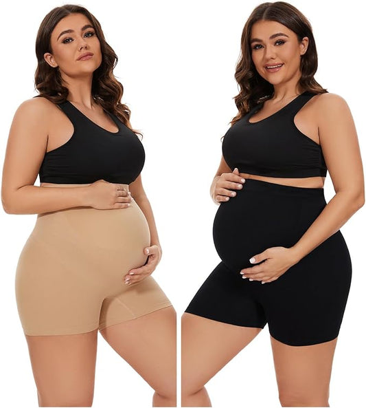 Seamless Maternity Shapewear, Belly Support Pregnancy Underwear for Maternity Photography and Baby Shower Dresses