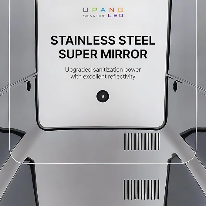 Signature UV LED Waterless Baby Bottle Sanitizer Large Capacity UV All-in-One Household Cleaning Sanitizing (Bianca White)