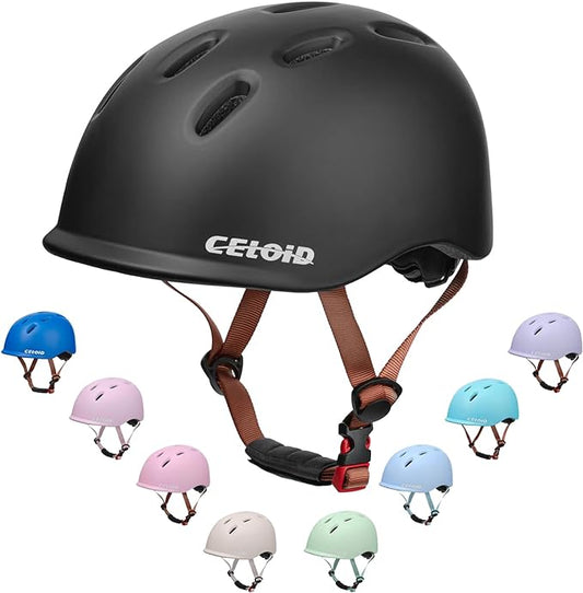 Kids Bike Helmet,Toddler Cyling Helmets for Ages 5-8-9-10-12-14-16Years Youth Boys & Girls,Child Adjustable Multi-Sport Bicycle Skateboard Roller Skate Scooter Balance Skateboarding Helmet