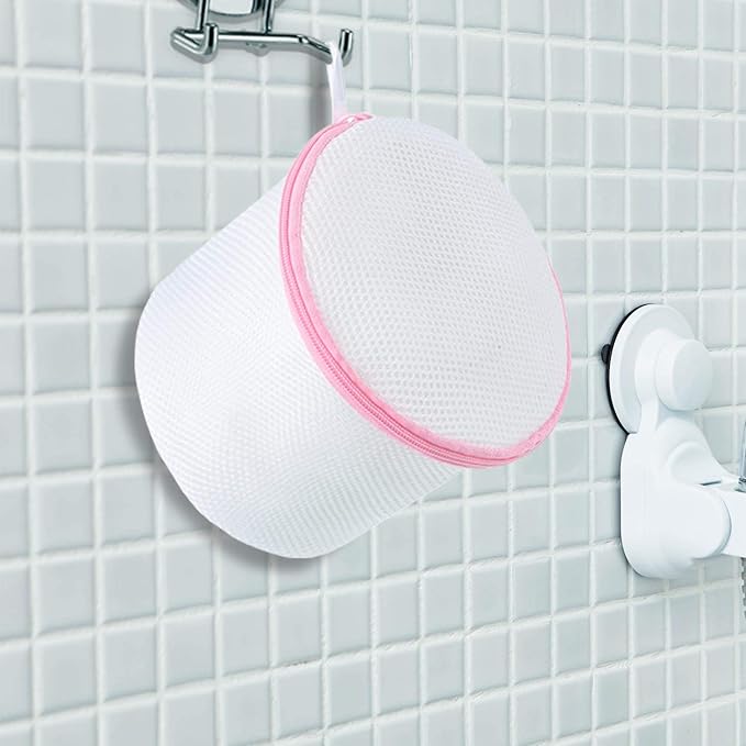 BAGAIL Laundry Bags Mesh Wash Bag for Intimates Lingerie and Delicates,4Pcs(Bra Wash Bag,6×6inch+7×7inch)