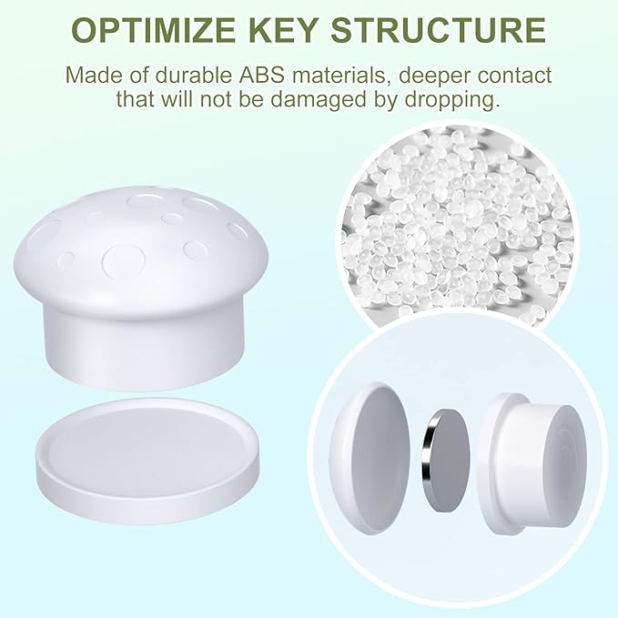 AOSITE Child Safety Magnetic Cabinet Locks Keys, 2 Pack Universal Replacement Keys Child Proof Extra Stronger Magnet Baby Locks for Cabinets and Drawers with Adhesive, 2 Key Holders Included