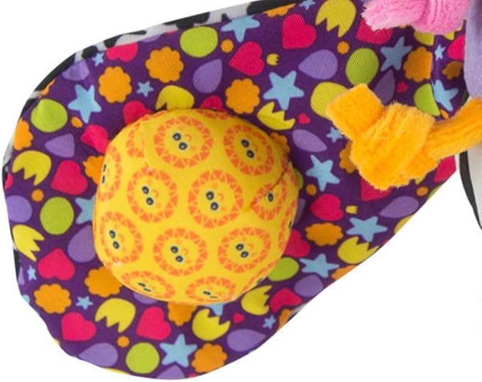 Lamaze Clip On Car Seat and Stroller Toy - Fifi the Firefly - Crinkle Car Seat Toys and Stroller Toys - Sensory Toys for Babies - Travel Toys for Car - Infant Toys Ages 0 Months and Up