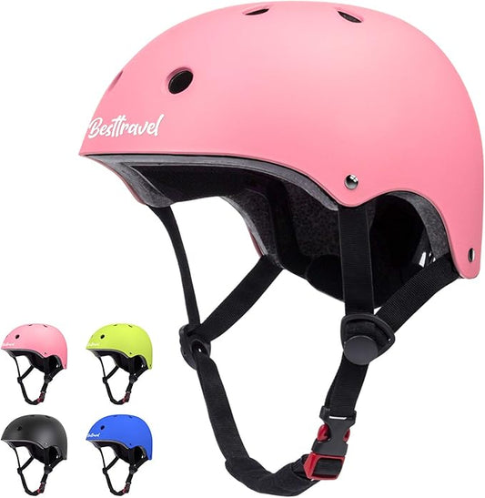 Kids Helmet, Toddler Adjustable Kids Ages 3-8 Years Old Boys Girls Multi-Sports Safety